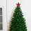 Red Plastic Star Tree Topper Ornament 1