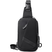 Kompakt slyngetaske til mænd og kvinder – Crossbody-brysttaske