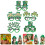 Grüne Partygläser zum St. Patrick's Day – 5er-Pack 1