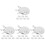 96Pcs Steel Targets for Training Durable Silver Hanging Kids Practice 4