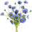 10 Pcs Artificial Poppy Flowers with Flexible Stems 1