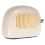 Beige ABS Wall-Mounted Bag Storage Box 18.5 x 14 x 7 cm 1