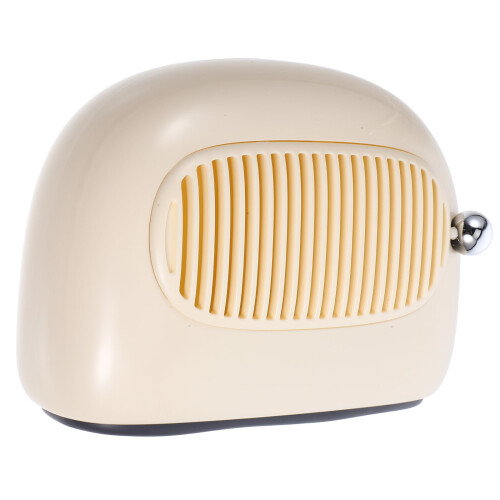 Beige ABS Wall-Mounted Bag Storage Box 18.5 x 14 x 7 cm