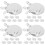 96Pcs Steel Targets for Training Durable Silver Hanging Kids Practice 7