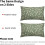 Conjunto de 2 capas de almofada vintage com estampa floral, 45x45cm (18x18 polegadas). 6