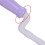 2Pièces Brosse De Bébé Violet Silicone 360 Rotation Nettoyage 4