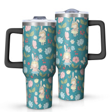 Pioneer blommigt isolerad tumbler 40oz