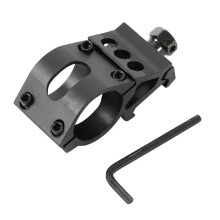 Flashlight Mount 45-Degree Offset 1 Inch 25 mm QD Quick