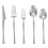 Stainless Steel Dessert Fork with Long Handle, 4-Pack 1