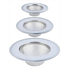 Stainless Steel Sink Strainer Set of 3