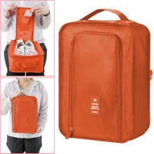 Foldable Shoe Storage Bag – Polyester, 30x21x11.5 cm