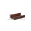 6Pièces Range-Vinyles Bois Robuste Étagères Décoratives Marron 2