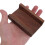 6Pièces Range-Vinyles Bois Robuste Étagères Décoratives Marron 4