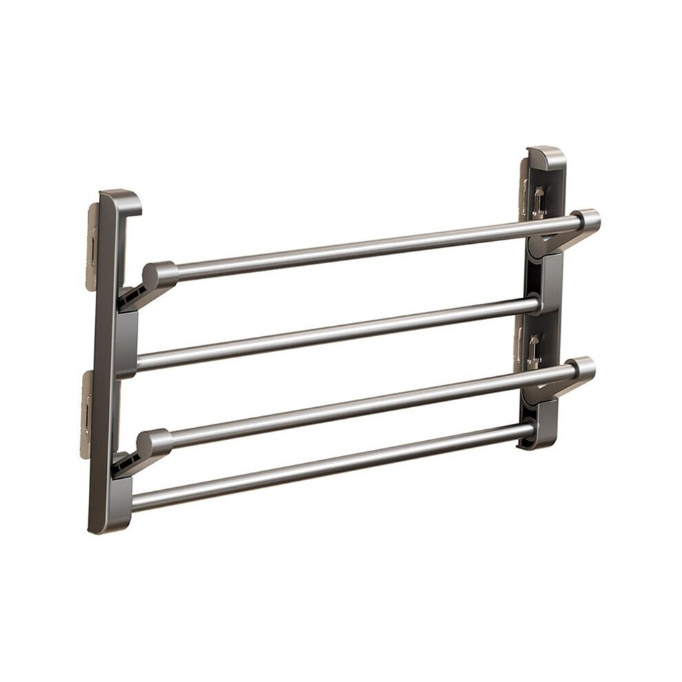 Foldable Wall Mounted Shoe Rack Shoe Drying Rack Organizer Multipurpose Towel Hanger For Kitchen Rv Closet Door Tauoh