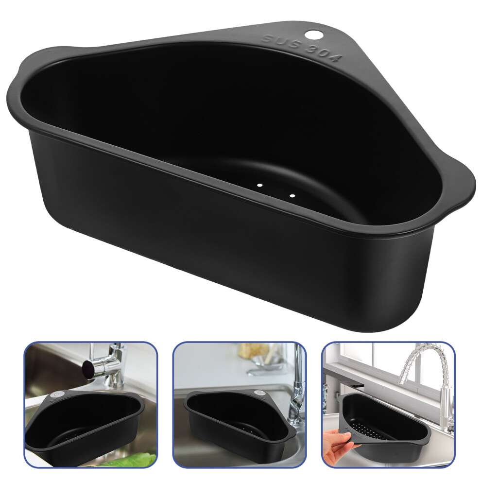 Stainless Steel Sink Drain Basket Black 9149926317319
