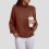 Hässliche Weihnachtspullover für Damen, modische Herbst-Winter-Strickpullover, dicker Strickpullover mit Rollkragen 2