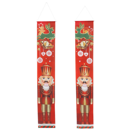 Christmas Nutcracker Door Couplets, 1 Pair