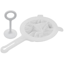 Feinmaschiges PP-Sieb für die Küche – 30 x 19 x 1,5 cm
