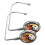 Stainless Steel Desk Bag Hook - Panda Design, 2 Pack 1