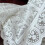 Toalha de mesa retangular com bordado vazado em renda (1 unidade) 7