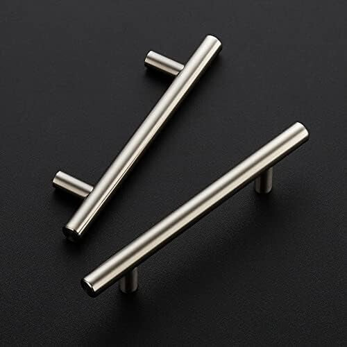 Cabinet Pulls Brushed Nickel 6 Inch 10 Pack