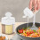 4-in-1 Transparent Spice Shaker Set with Flip Lids 1