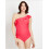 Ruffle Front One Shoulder Maternity Swimsuit UPF 50+ 5