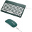 Ultra Slim Retro Bluetooth Keyboard & Mouse Combo – Rechargeable, Mini, Compatible with iPhone, Windows, Android, Tablet, Smartphone (Pink) 4