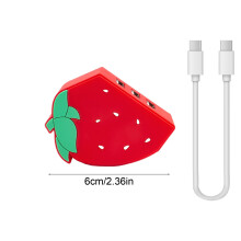 USB Hub Splitter v tvare ovocia s 3 portami pre notebooky