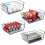 4-Pack Undershelf Wire Storage Baskets 1