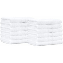 Washandjes van 100% katoen, 30 x 30 cm (verpakking van 24 stuks)