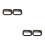 2Pcs Weather-Resistant Aluminum Alloy Coffee Gutter Outlet Replacement 11