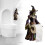 Vägg toalettpappershållare häxdesign 1-pack 1