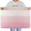 108L Cotton Rope Storage Basket, Rectangular with Handles 1