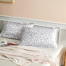 King Satin Body Pillowcase – Gold Leopard Print, 20x36