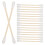 100Pièces Coton-Tiges Bois Naturel Usage Multiple Nettoyage 10