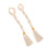 6 Perruques Beige Fibre Résistante Coiffure Facile 3
