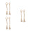 6 Perruques Beige Fibre Résistante Coiffure Facile 7