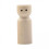Lot de 6 figurines en bois vierges (4,5 x 1,8 cm) 1