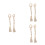 6 Perruques Beige Fibre Résistante Coiffure Facile 9