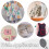 Fita de Viés de Algodão Cinza de 27,3 Jardas (25,3 m) - 1,2 cm (0,47 polegadas) - Dobra Simples - Ideal para Quilting, Acabamento e Bainha em 5