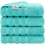 Ensemble de 6 serviettes en coton turc 600 g/m² 1
