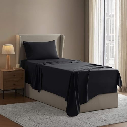 Queen Sheet Set – Ultra-Soft Microfiber, Deep Pocket,