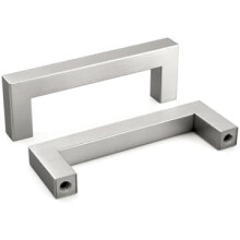 Poignées de meuble en nickel brossé, 7,6 cm (3 pouces), paquet de 20