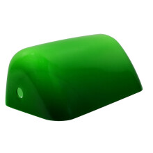 Green Glass Lampshade for Desk Lamp – Retro Style