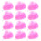 24Pcs Durable Pink Cheer Pom Poms Plastic Handled Performance Decor 3