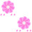 24Pcs Durable Pink Cheer Pom Poms Plastic Handled Performance Decor 8