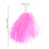24Pcs Durable Pink Cheer Pom Poms Plastic Handled Performance Decor 10