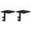 Iron Stocking Hangers Double Hook Wall Mount Strong 5lbs Capacity Firepit Shelf Planner Holiday Rudiments 1