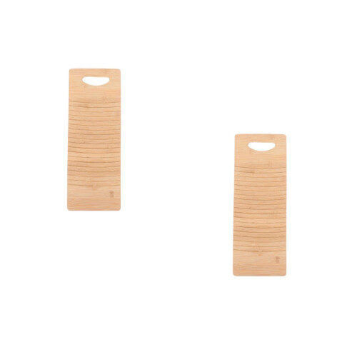 2Pièces Planche À Main Bois Durable Khaki Pour Blouse T-Shirt 2